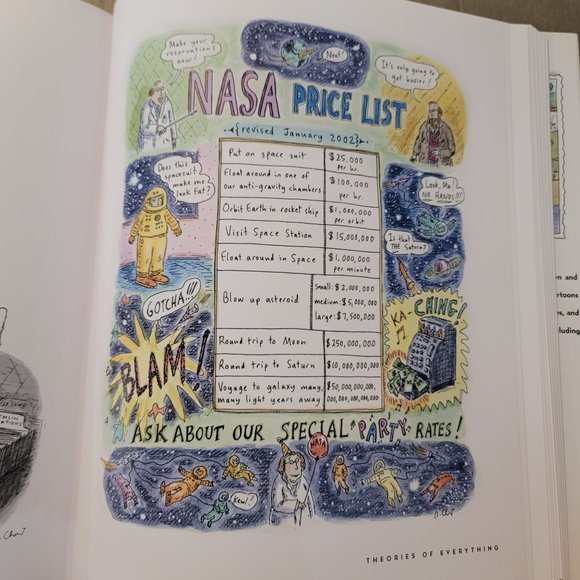 Theory of Everything hard back book of cartoons by Roz chast - Picture 2 of 6